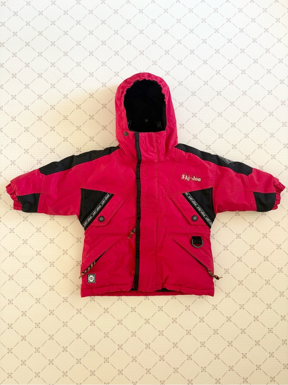 Vintage 90s Ski Doo Sno Gear Toddler Snowmobile Jacket